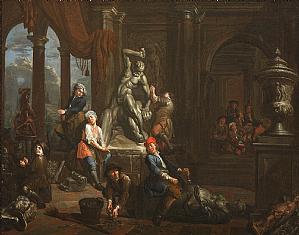 Horemans, círculo de ...Ateliê do escultor VENDIDO